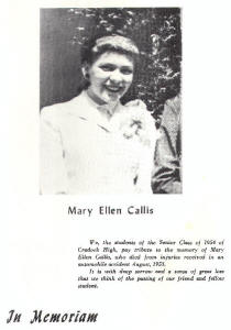 Mary Ellen Callis