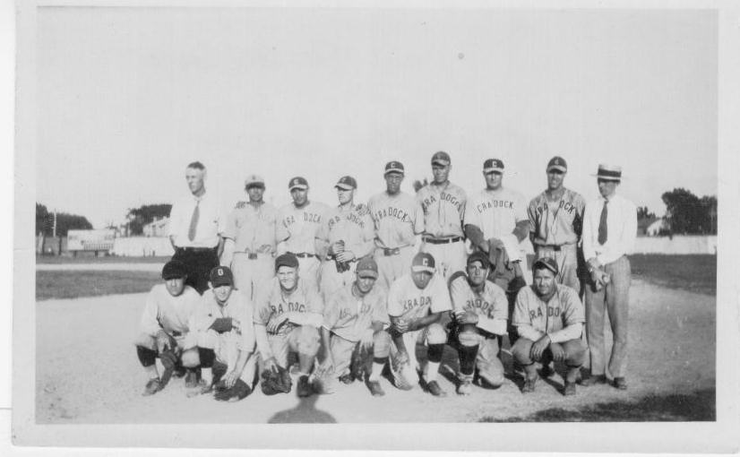 1928 Cradock Baseball Team