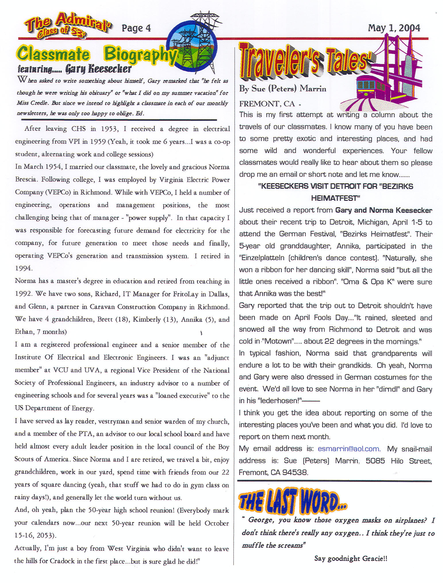 The Admiral - May 2004 - pg. 4