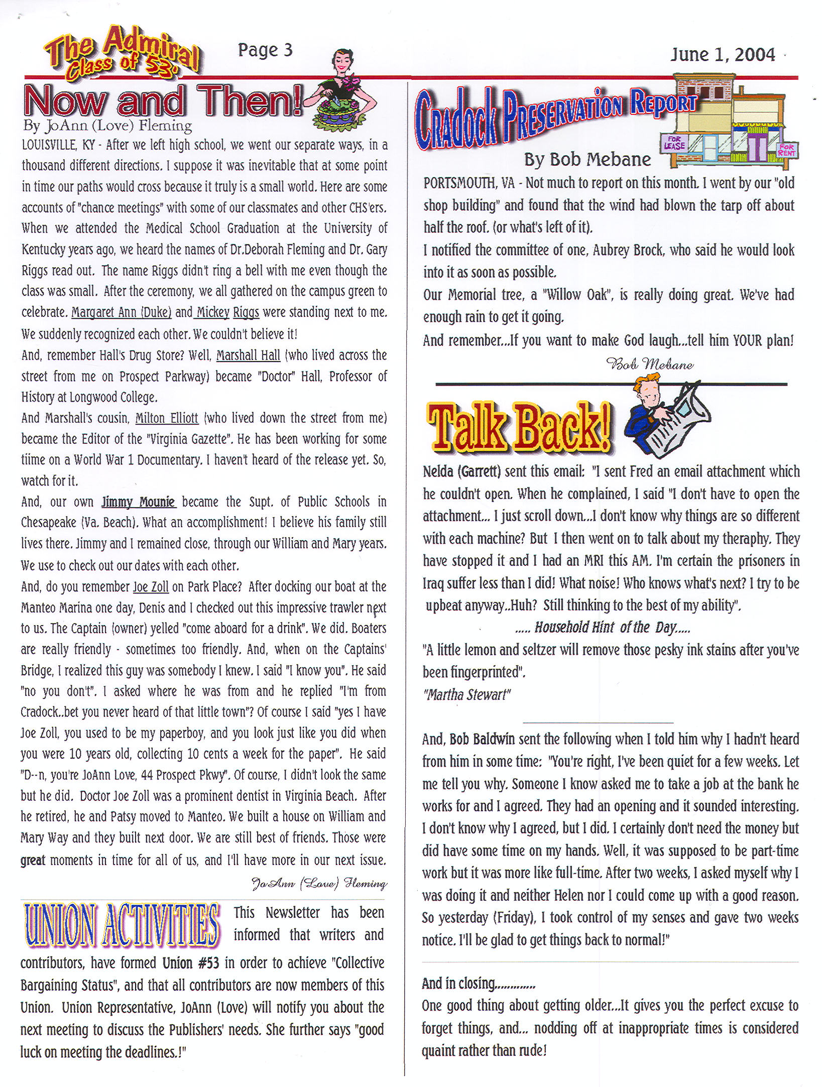 The Admiral - June 2004 - pg. 3