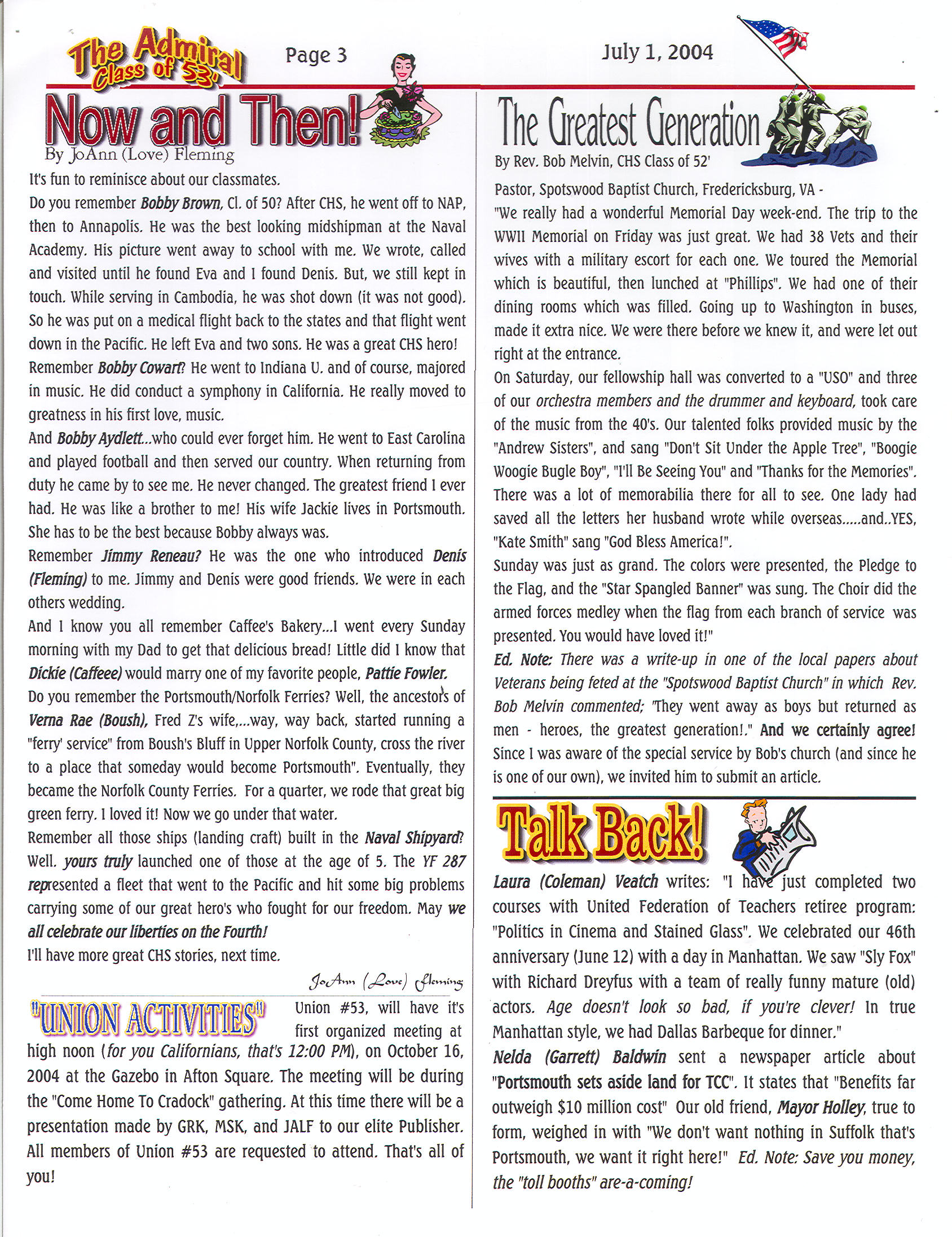 The Admiral - July 2004 - pg. 3