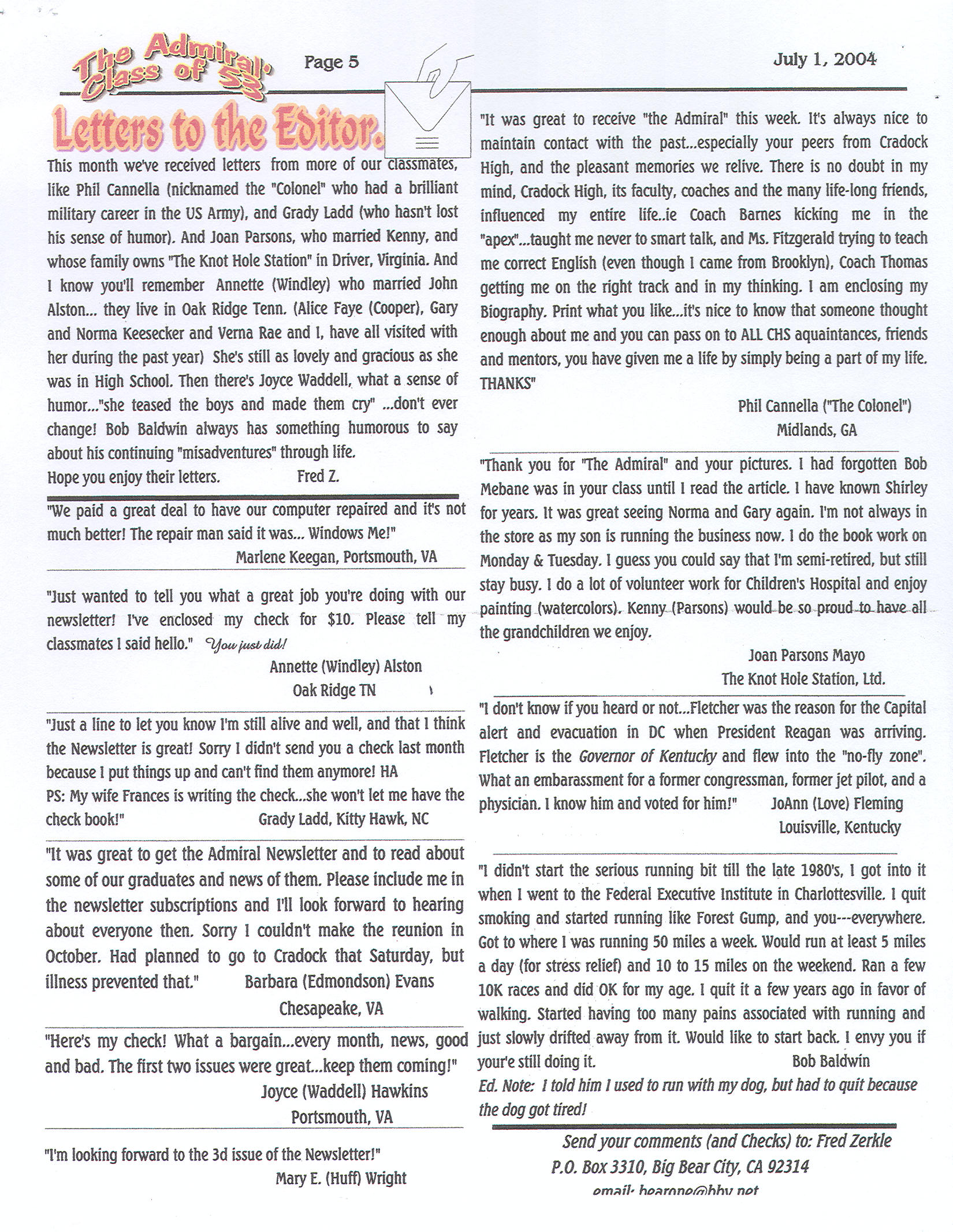 The Admiral - July 2004 - pg. 5