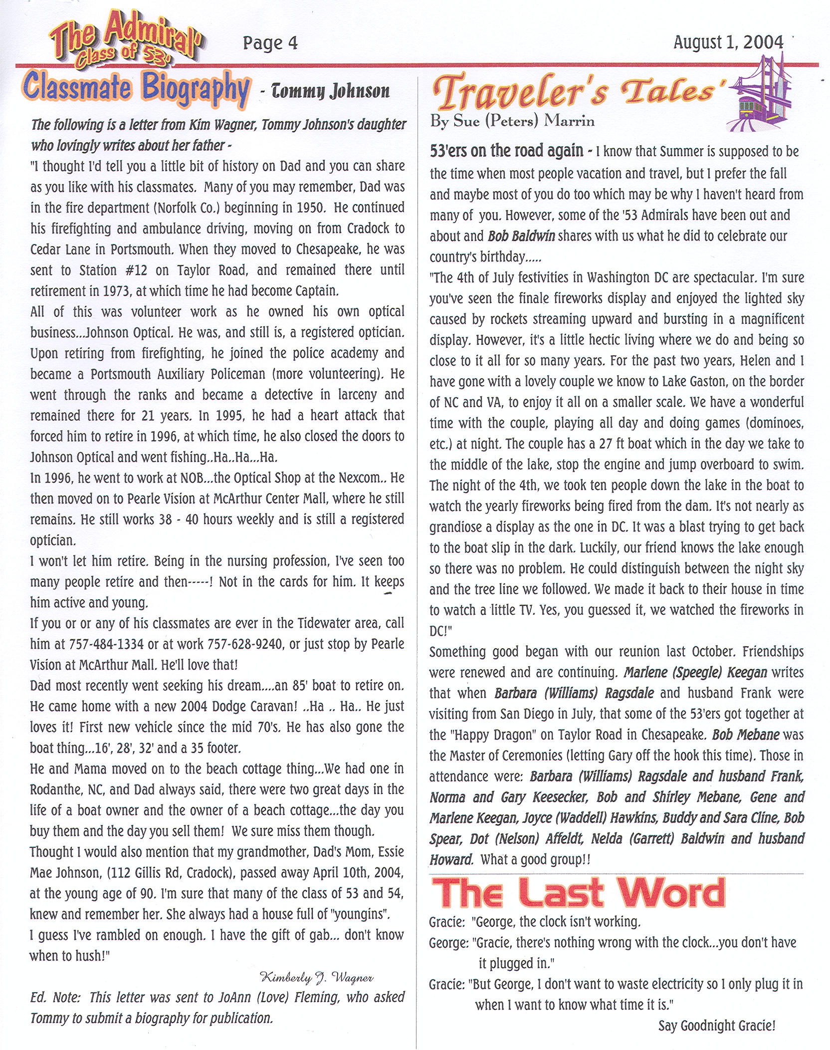 The Admiral - August 2004 - pg. 4