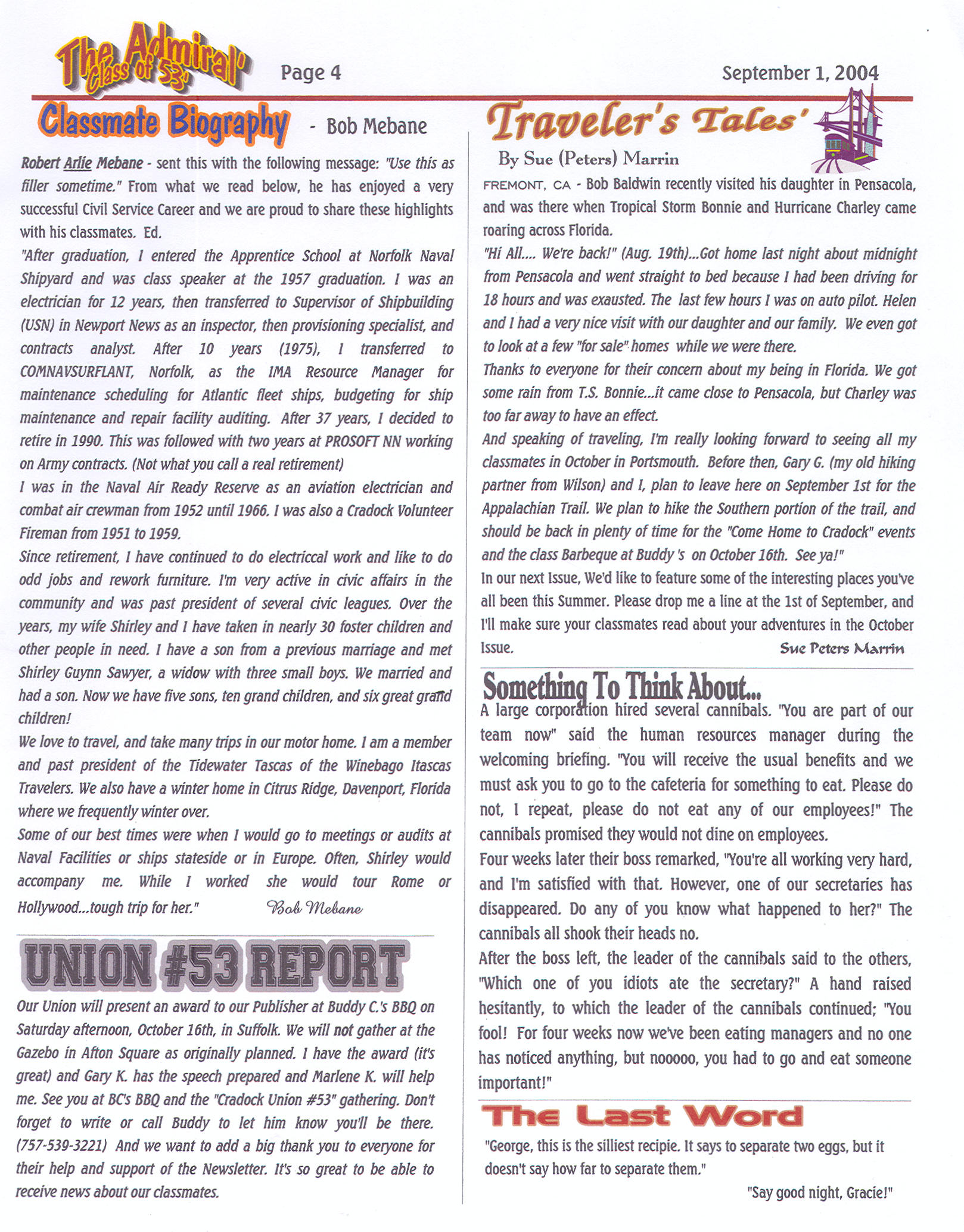 The Admiral - September 2004 - pg. 4