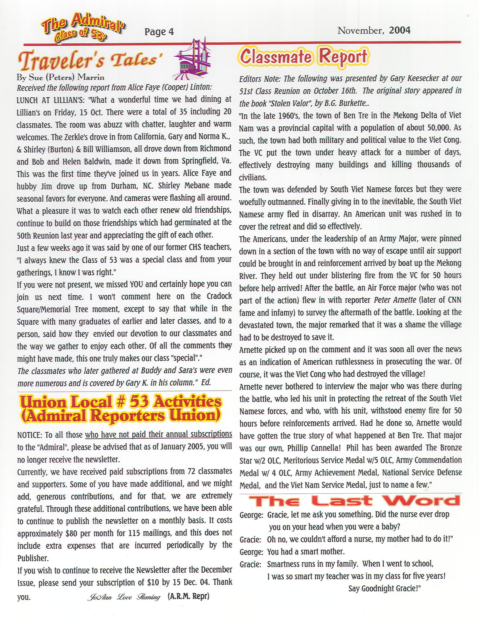 The Admiral - November 2004 - pg. 4