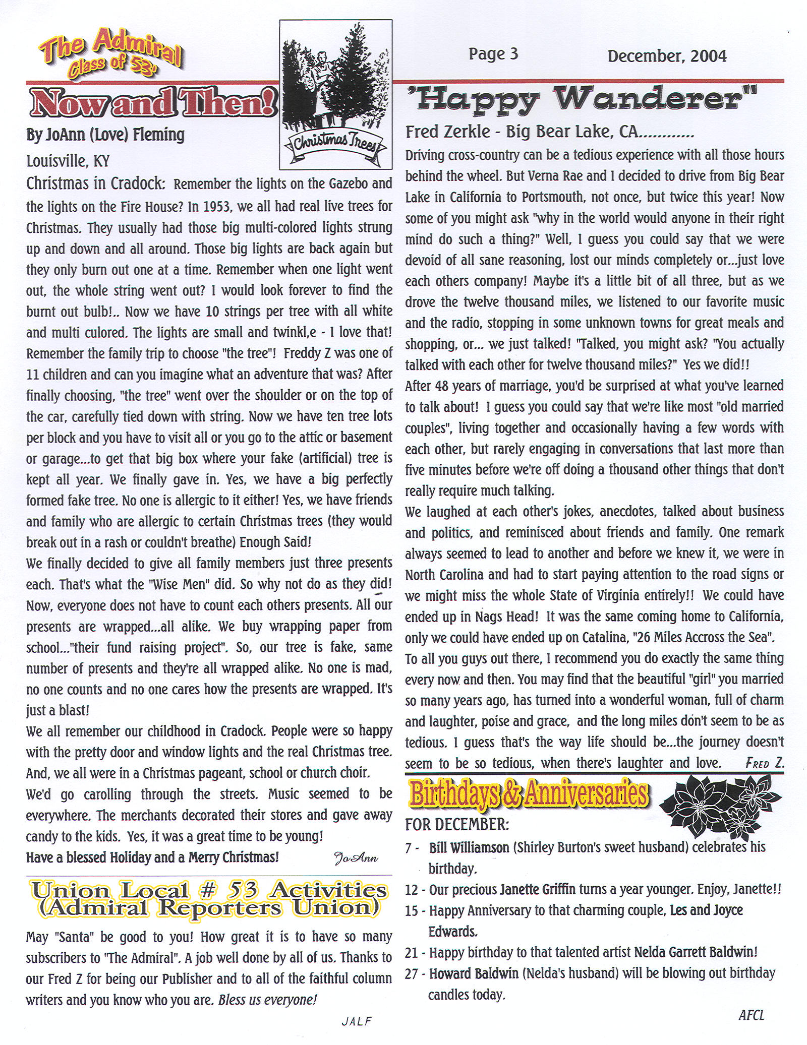 The Admiral - December 2004 - pg. 3
