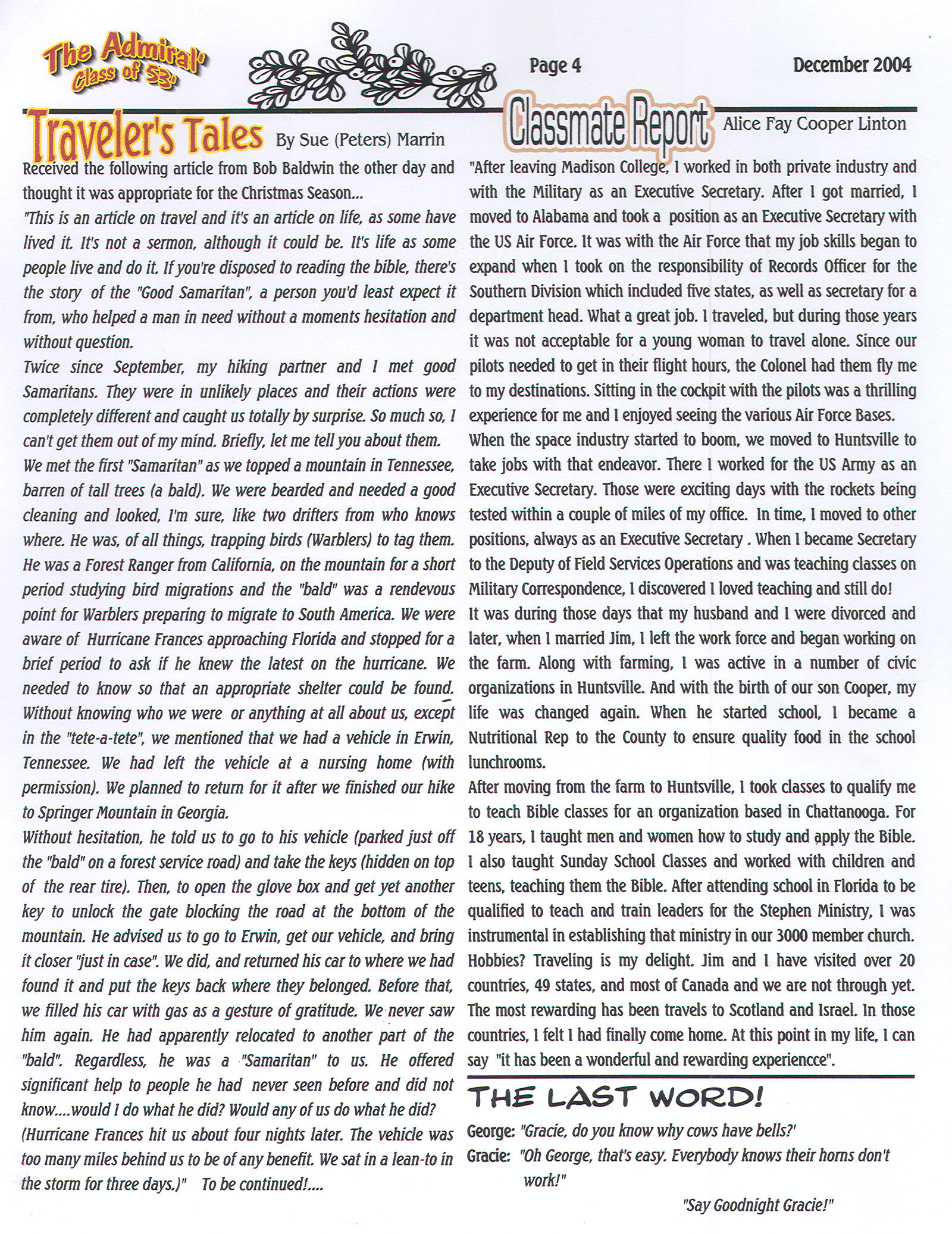 The Admiral - December 2004 - pg. 4