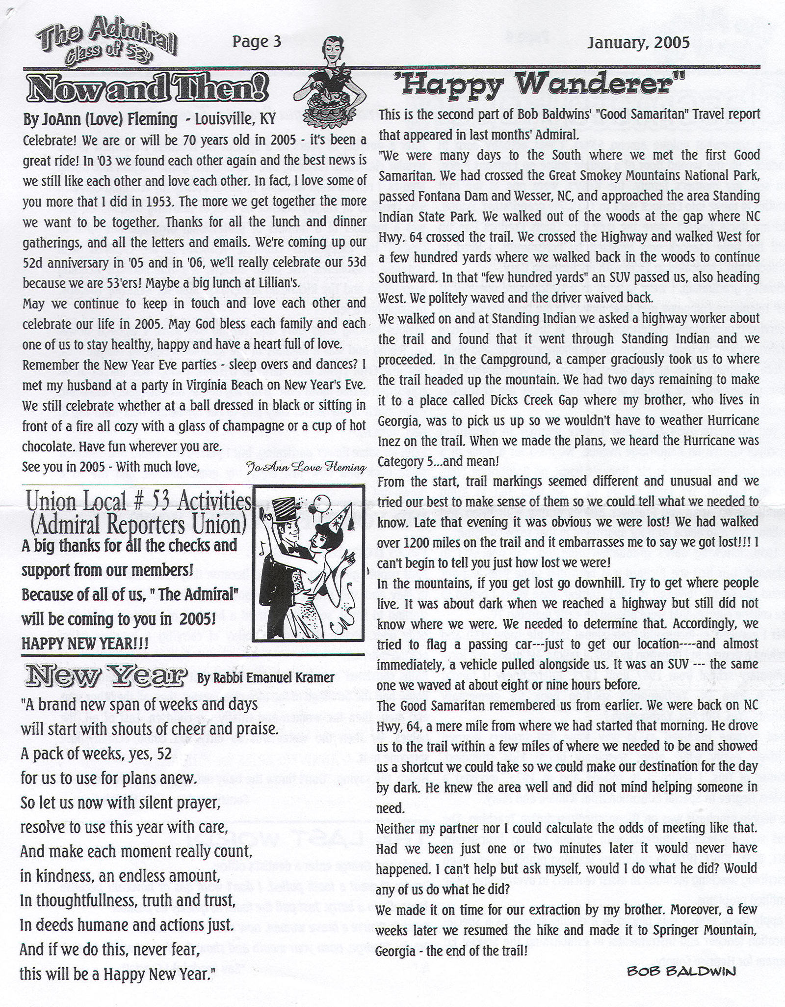 The Admiral - Jan. 2005 - pg.3