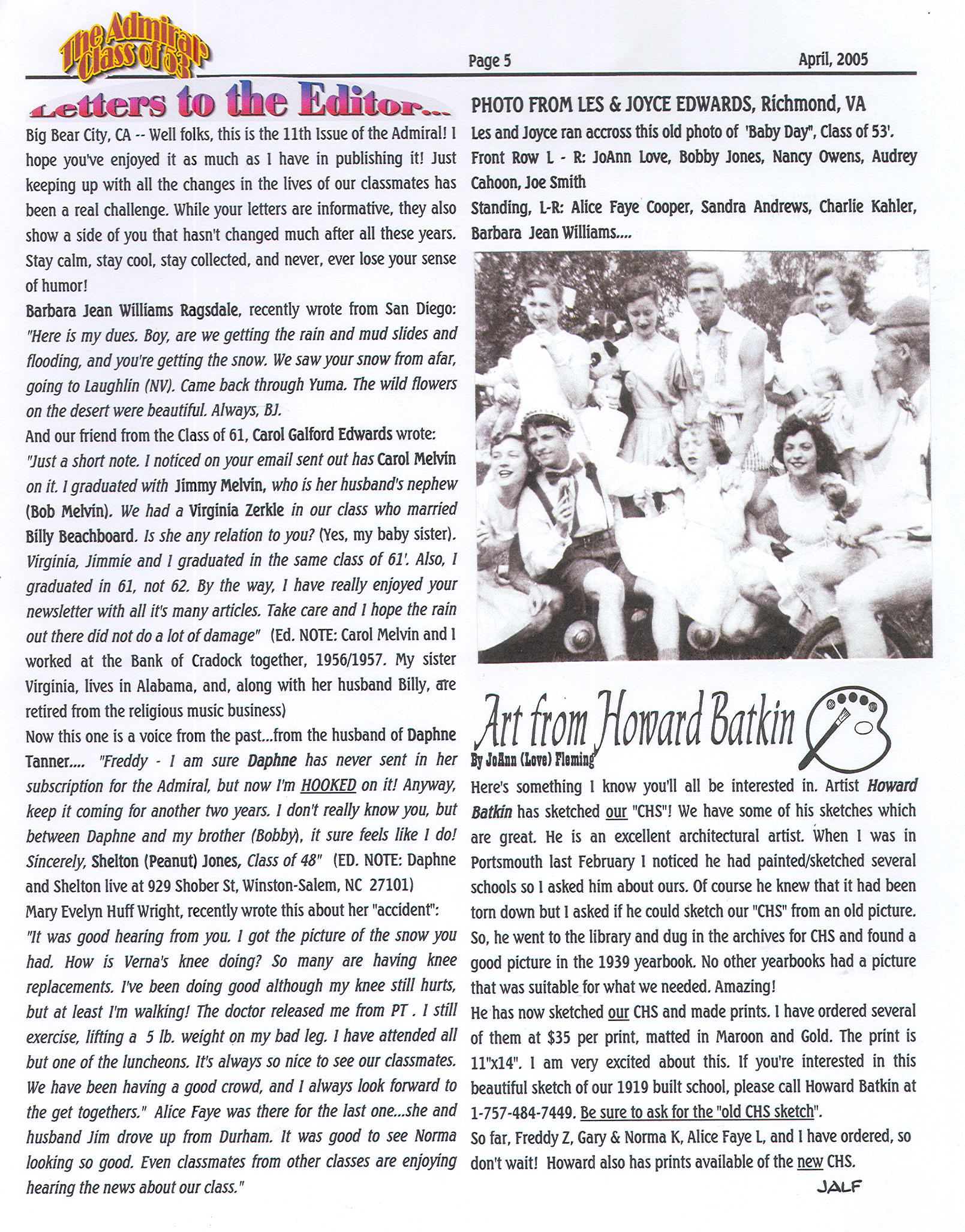 The Admiral - April 2005 - pg. 5