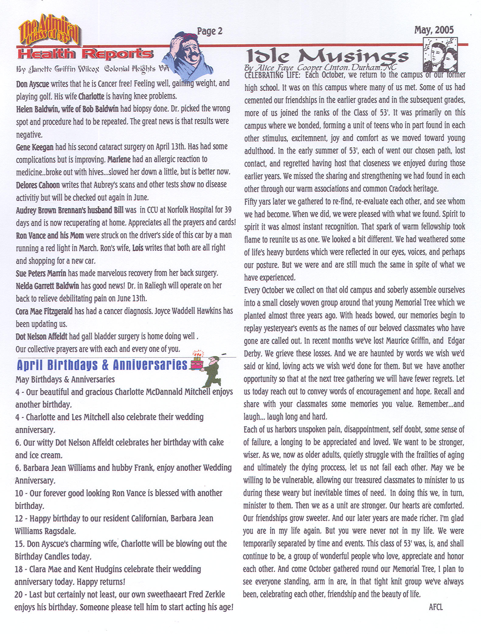 The Admiral - May 2005 - pg. 2