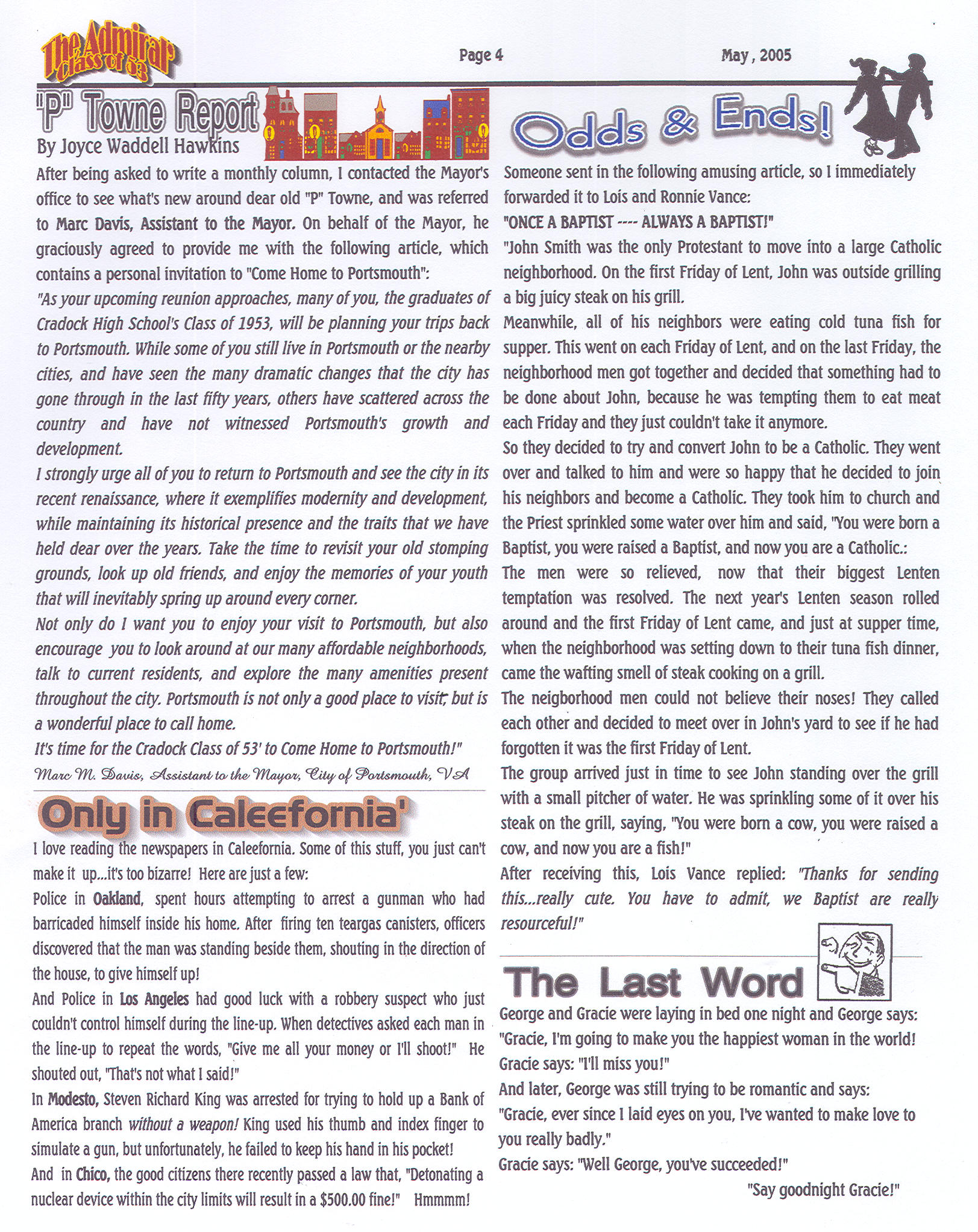 The Admiral - May 2005 - pg. 4