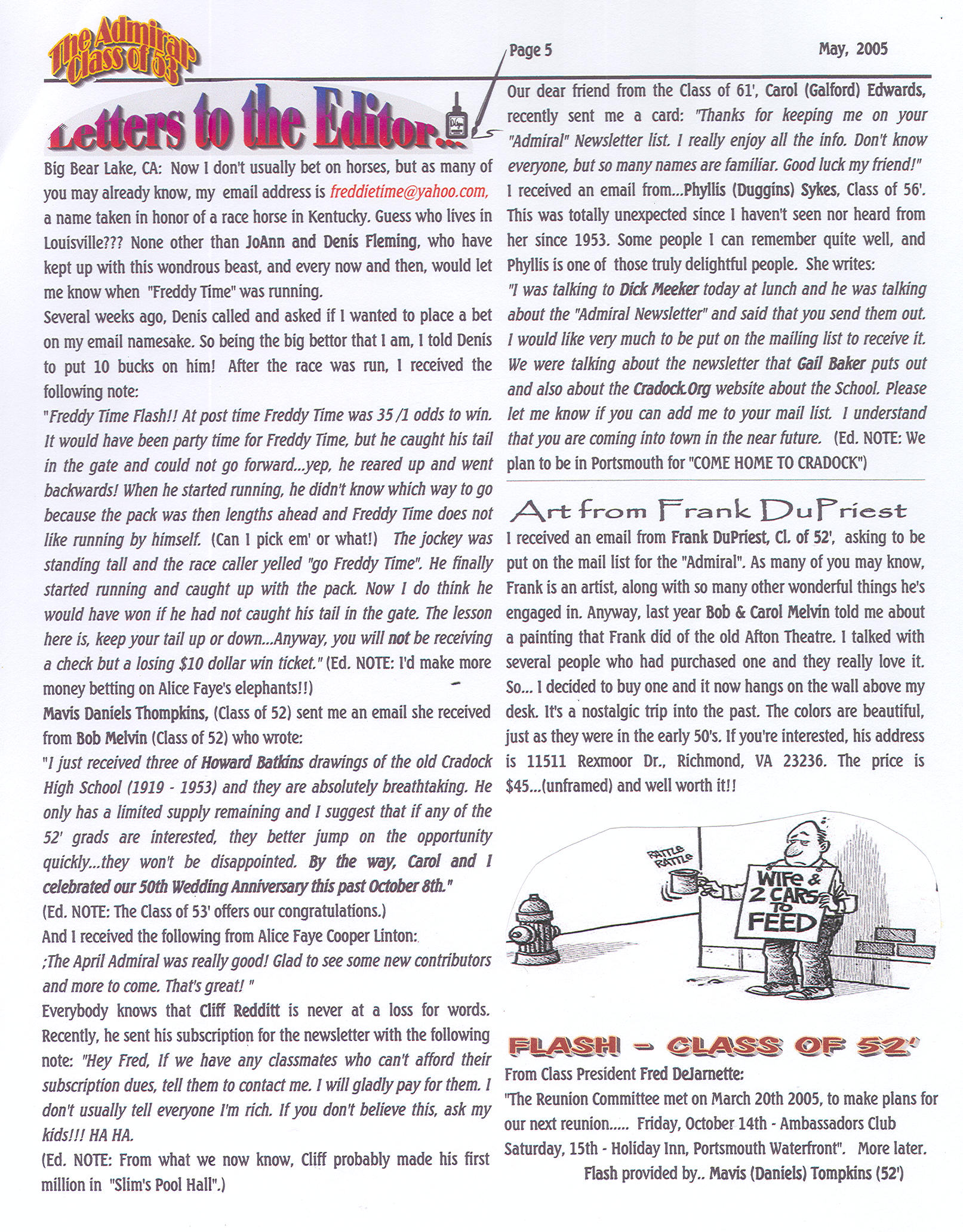 The Admiral - May 2005 - pg. 5