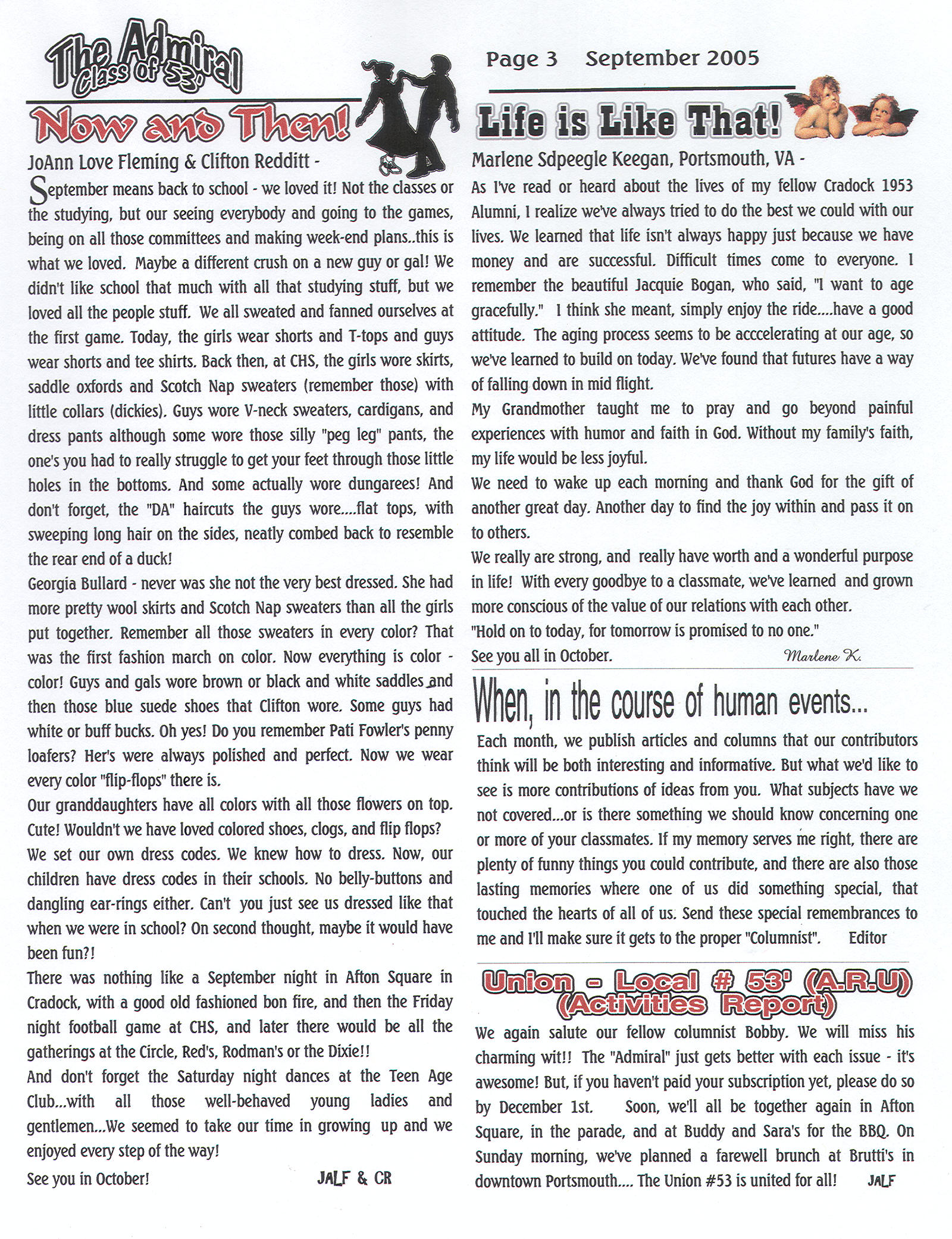 The Admiral - September 2005 - pg. 3