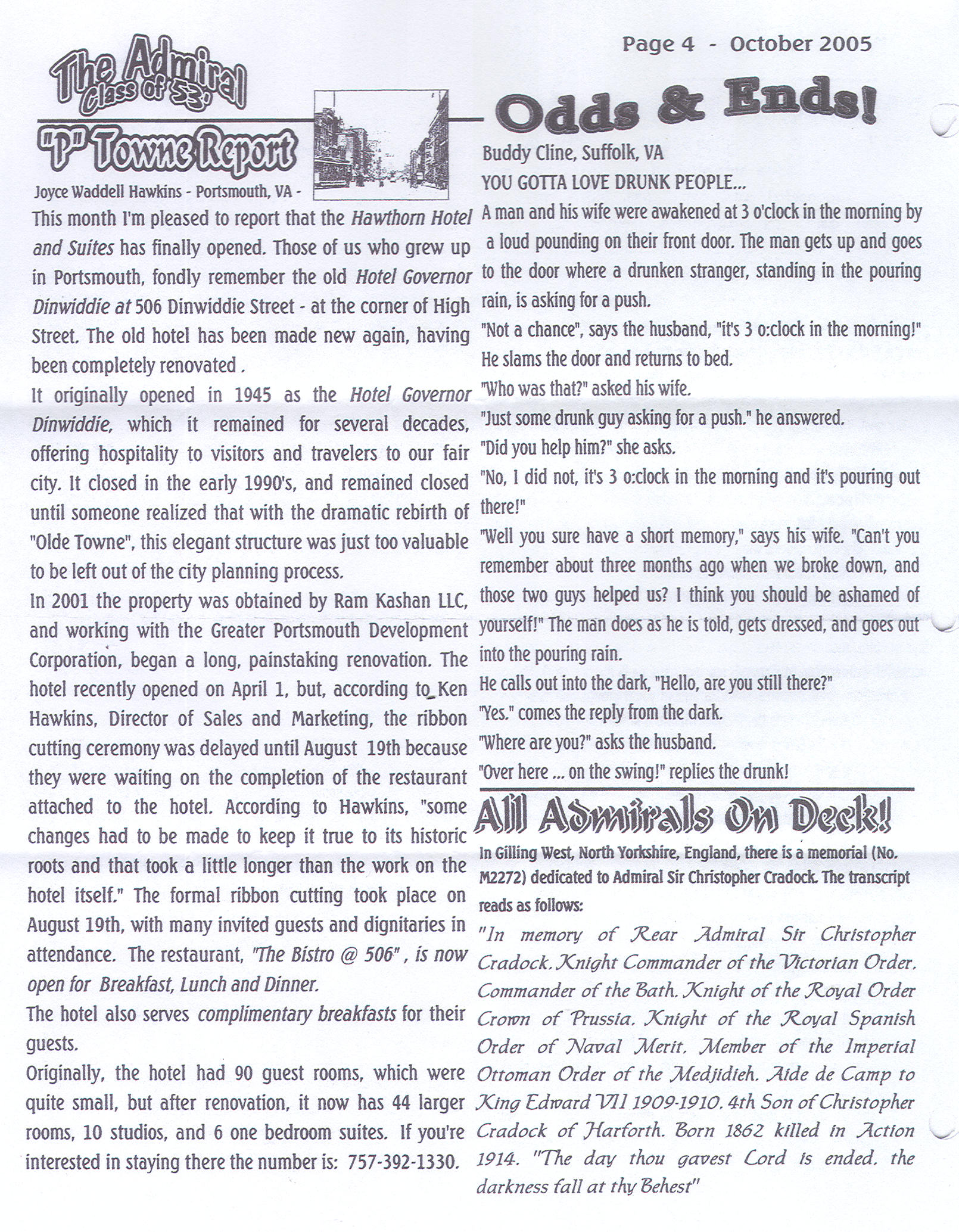 The Admiral - October 2005 - pg. 4