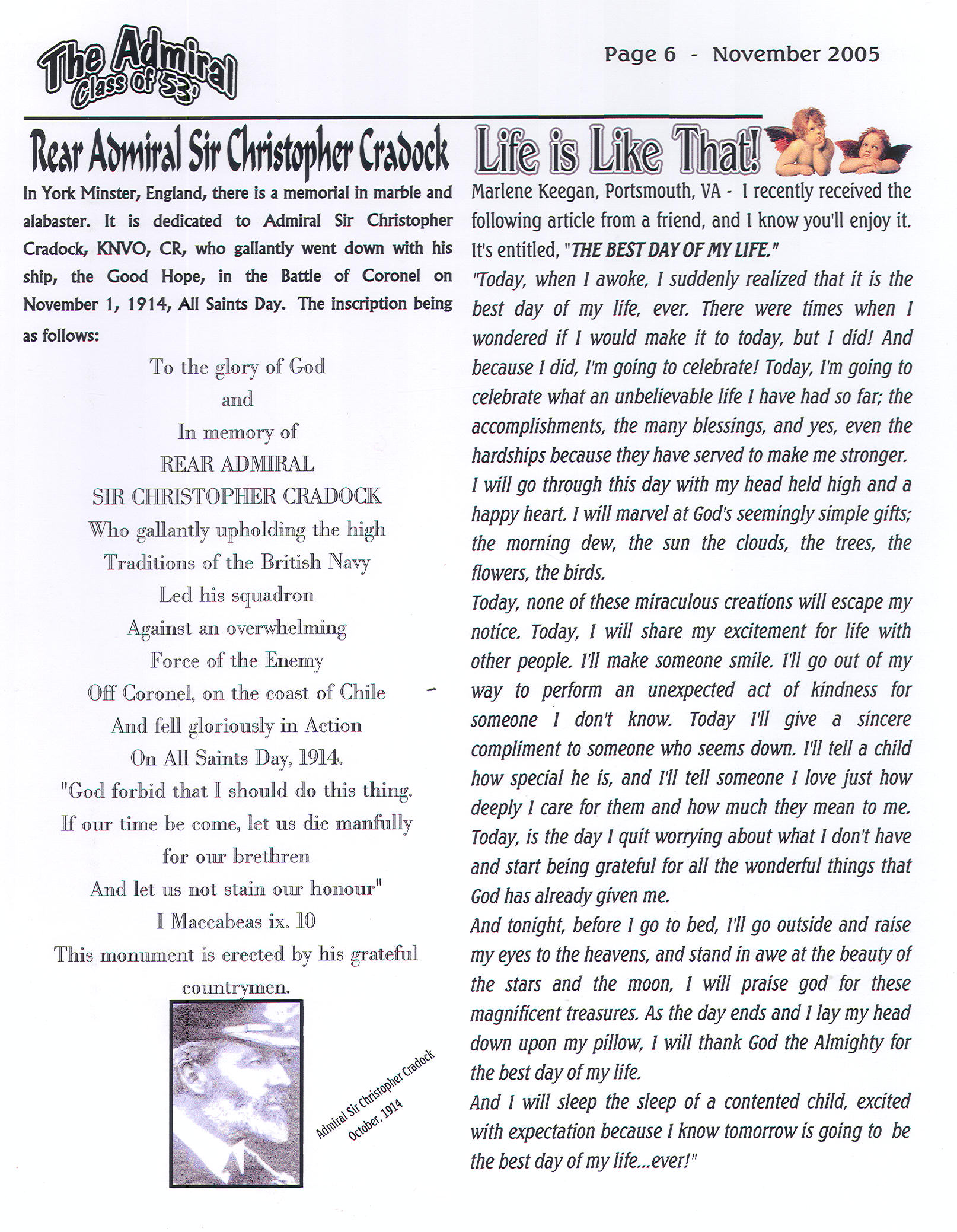 The Admiral - November 2005 - pg. 6