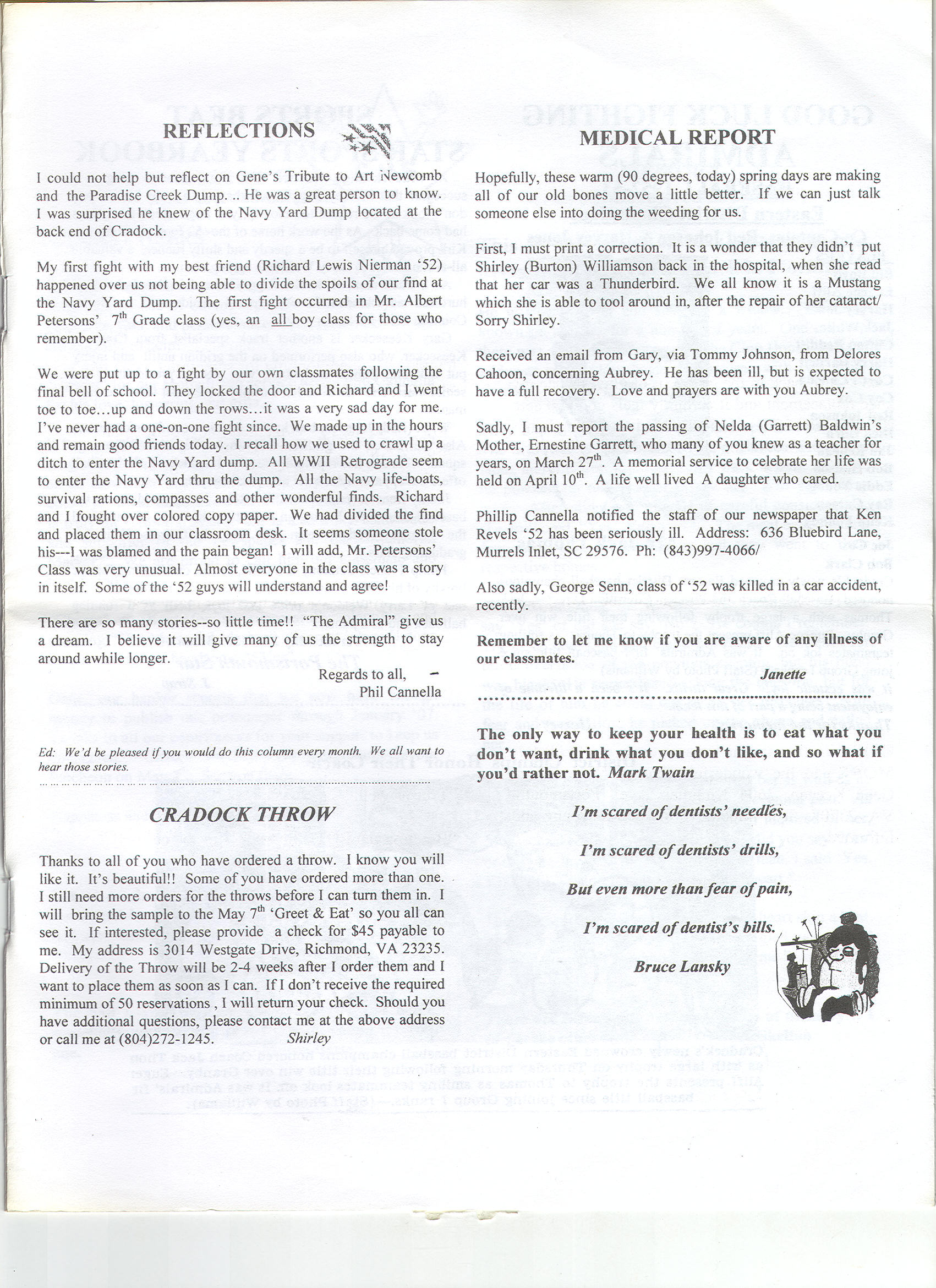 The Admiral - May 2006 - pg. 3