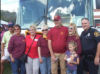 Richard Huneycutt, CHS-60, his family and team members pose before the Come Back to Cradock Parade, on Saturday, October 18th. Richard has been managing the parade for the event for the past several years. As usual it was a nice event that everyone enjoyed. It was good seeing the old timers who Richard featured in the Parade as well as the many colorful units, especially those who marched for our entertainment. 