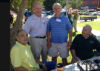 Pete Stelmack, CHS-58, Billy Boggs, CHS-57, Mike Horan, CHS- 57 and DJ Jerry Canada, CHS-58 entertain each other